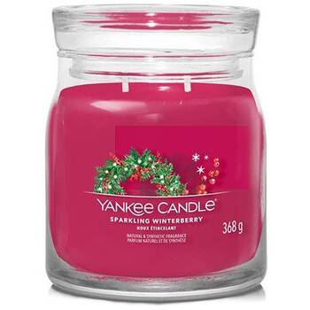 Sparkling Winterberry Signature Candle ( jiskrné zimní bobule ) - Vonná svíčka